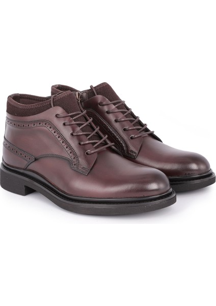 L4377 Deri Erkek Bot Kahve modelleri