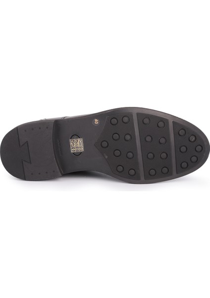 L4378 Deri Erkek Kürklü Bot Kahve fırsatları