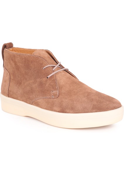 L4385 Süet Deri Erkek Bot Açık Taba