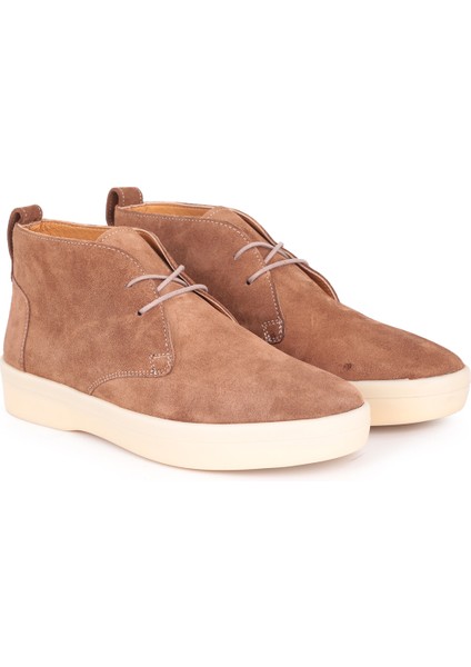 L4385 Süet Deri Erkek Bot Açık Taba modelleri