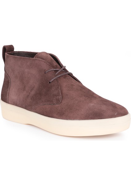 L4385 Süet Deri Erkek Bot Kahve
