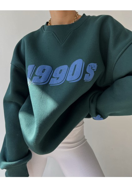 1990S Nefti Oversize Unisex Sweatshirt