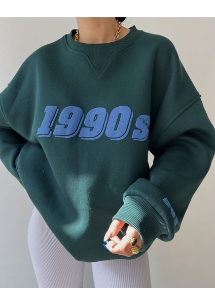 1990S Nefti Oversize Unisex Sweatshirt