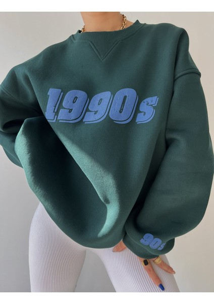 1990S Nefti Oversize Unisex Sweatshirt