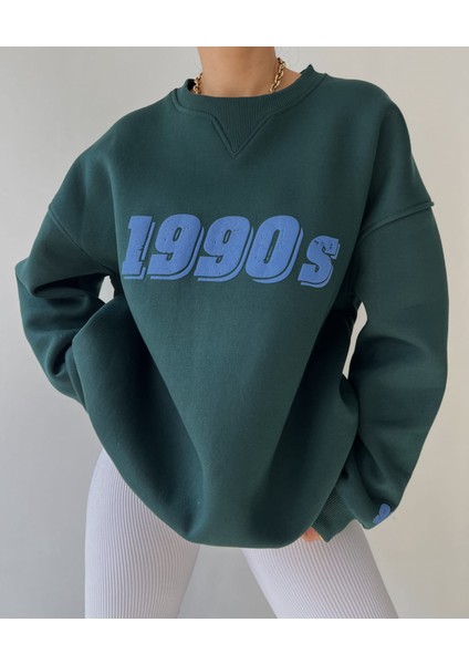 1990S Nefti Oversize Unisex Sweatshirt