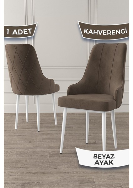 Concept Ram Serisi 80X132 Açılabilir Yemek Masası Takımı Beyaz Mermer Desen Masa 4 Babyface Kumaş Sandalye fırsatları