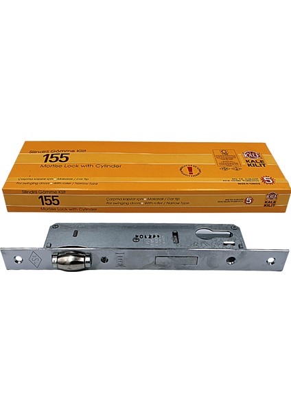 Silindirli Daire Kilidi Makarali 20 Mm Nikel 15520000002