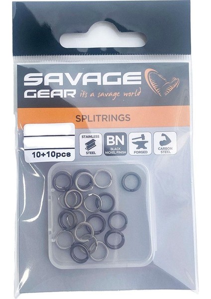 Split Ring Ss+Bln 10+10
