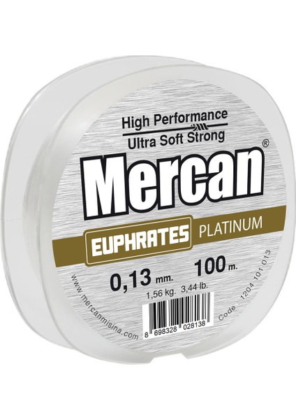 Platinum 100 M. 1x1 Beyaz Makara Misina