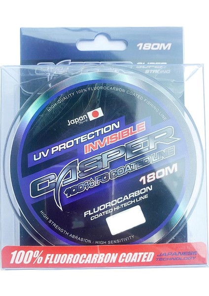 Casper Invisible %100 Fc Coated Fluorocarbon Misina 180MT