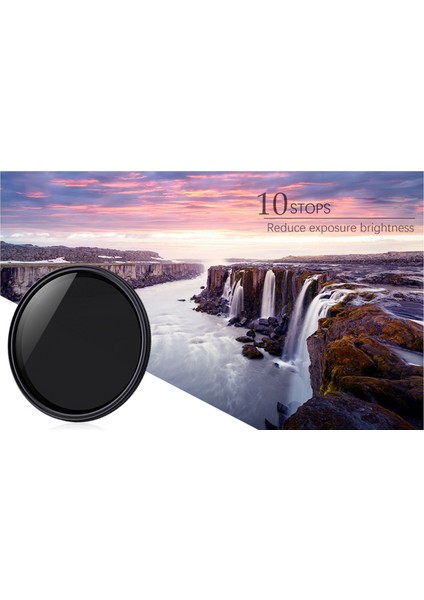 Fujifilm Xc 15-45MM Oıs Lens Için 52MM Xs-Pro Slim ND1000 Uzun Pozlama 10 Stop Nd Filtre indirimleri