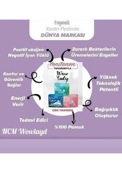 Wow Lady Günlük Ped fırsatları