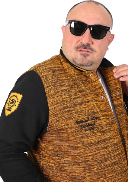 Hardal Renk Erkek Mont College M9 22728 Modern Tasarım ve Konfor fiyatları