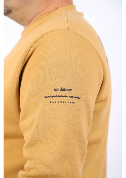 Sweatshirt Bisiklet Yaka Stray South 22730 Vizon fırsatları