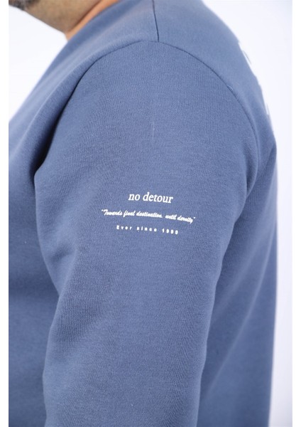 Sweatshirt Bisiklet Yaka Stray South 22730 Mavi fırsatları