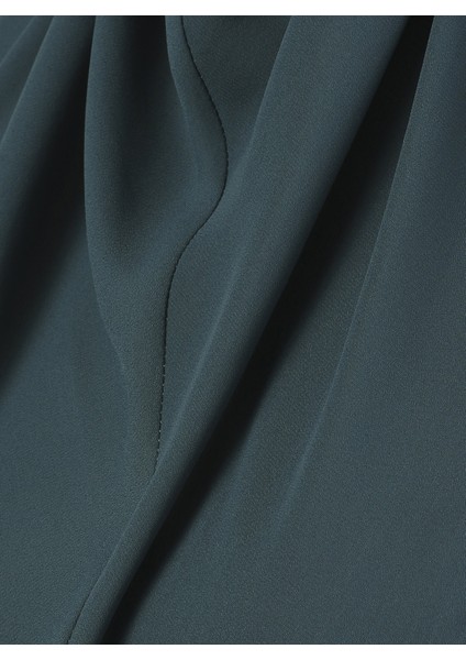 Krep Kemerli Türban - Zümrüt Yeşili - Ecardin fırsatları