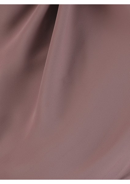 Krep Kemerli Türban - Koyu Gül Kurusu - Ecardin fırsatları