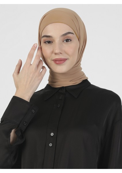 Krep Kemerli Türban - Gold - Ecardin fiyatları