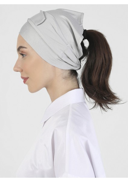 Büyük Bant Bone - Açık Gri - Ecardin