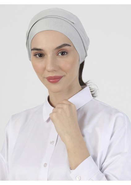 Büyük Bant Bone - Açık Gri - Ecardin modelleri