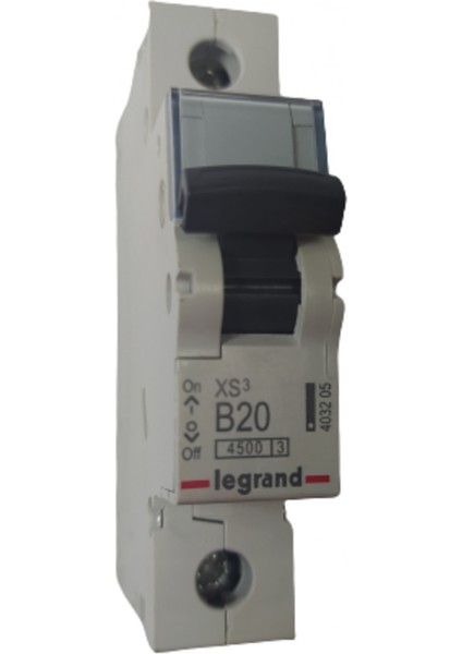 20A B/4,5ka Otomatik Sigorta (12ADET) Legrand