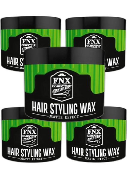 Fnx Barber Fonex Matte Effect Wax 150 Ml 5 Adet