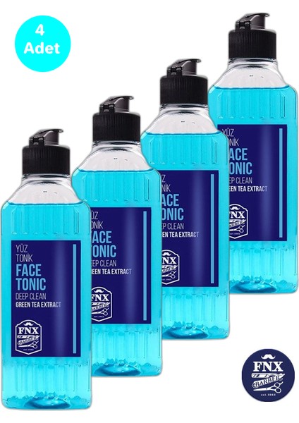 Fnx Barber Yüz Temizleme Tonigi 250 Ml 4 Adet