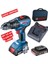 Professionel Gsr 18V-50 2,0 Ah Çift Akülü Şarjlı Vidalama Çantalı 1