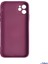 Deluxe Iphone 12 Mat Kılıf Mor 2