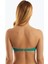 63549 Nil Yeşili Straplez Bikini Üstü 2