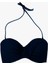 63549 Lacivert Straplez Bikini Üstü 4