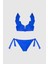 5400 Saks Fırfırlı Bikini Takımı 4