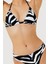 5541 Siyah Beyaz Bikini Takımı 3