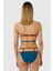 5413 Petrol Yeşili Straplez Bikini Takım 2