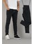 Erkek Slim Fit Dar Kesim Tırnaklı Kot Pantolon Füme 1