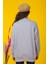 Gri Bisiklet Yaka Sweatshirt 4