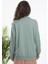 Su Yeşili Bisiklet Yaka Sweatshirt 4