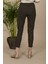 Haki Beli Bağlamalı Dar Paça Pantolon 4
