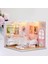 Dollhouse Dıy Kit Tiny House Bina Kiti Mobilya ile Arkadaşlar Hediyeler Kız Yatak Odası (Yurt Dışından) 4