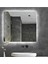 80*80 Beyaz Ledli Ayna Kare Banyo Aynası Makyaj Aynası 1