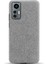 12 Lite İçin Kumaş Telefon Kılıfı - Açık Gri (Yurt Dışından) 4