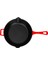 Döküm Yuvarlak Kızartma Tavası, Metal Saplı. Çap(Ø)24cm - Kırmızı 2