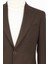 Desensiz Kahverengi Slim Fit Spor Ceket 2