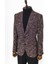 Bordo Desenli Slim Fit Spor Ceket 5