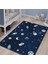 Pvc Kaymaz Taban Makinede Yıkanabilir Çocuk Odası Halısı I-JR-108 1