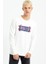 FELLING Bej Erkek Sweatshirt 1