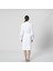 Derin Unisex Bornoz Beyaz / Marin Mavi 3