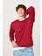 Bisiklet Yaka Basıc Unisex Sweatshirt 1