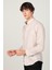 Slim Fit Uzun Kol Poplin Baskılı Garnili Erkek Gömlek 2