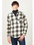 Slim Fit Kışlık Oduncu Dama Desen Erkek Gömlek 1